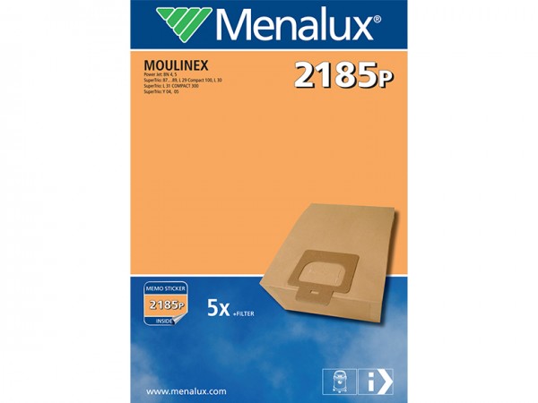 Menalux 2185 P Staubsaugerbeutel - Inhalt 10 Stück