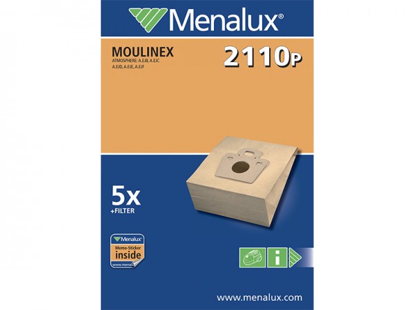 Menalux 2110 P Staubsaugerbeutel - Inhalt 10 Stück