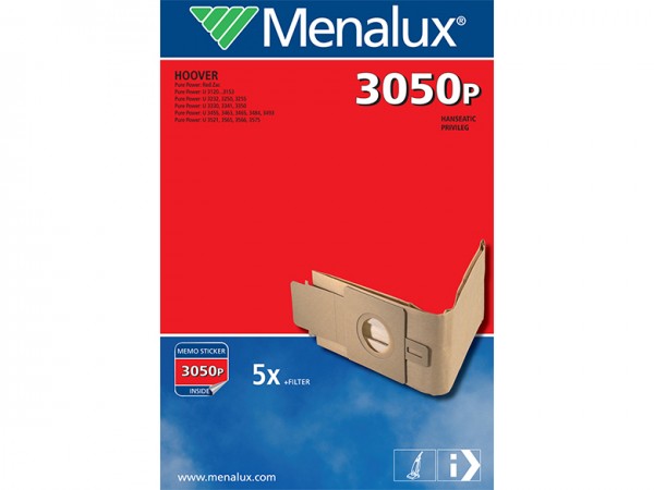 Menalux 3050 P Staubsaugerbeutel - Inhalt 10 Stück