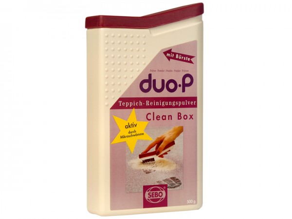 SEBO DUO-P Clean Box mit Bürste
