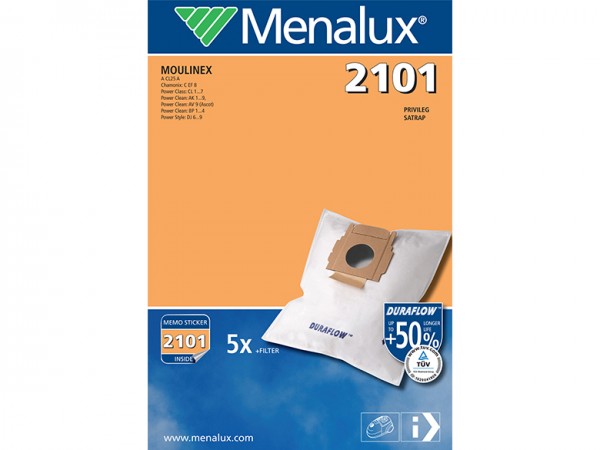 Menalux 2101 Staubsaugerbeutel - Inhalt 10 Stück