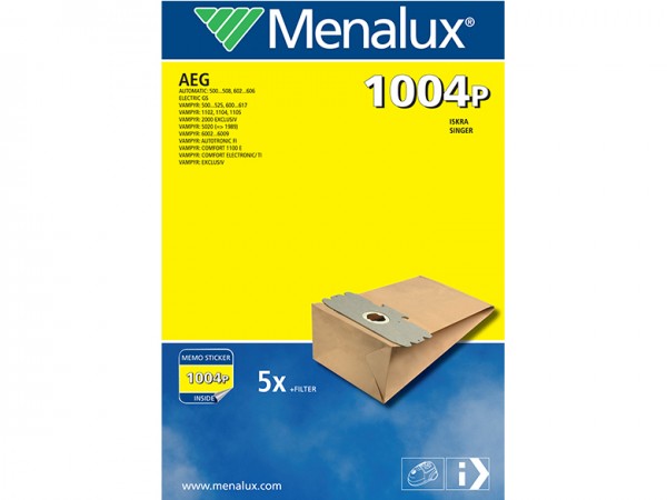Menalux 1004 P Staubsaugerbeutel - Inhalt 10 Stück