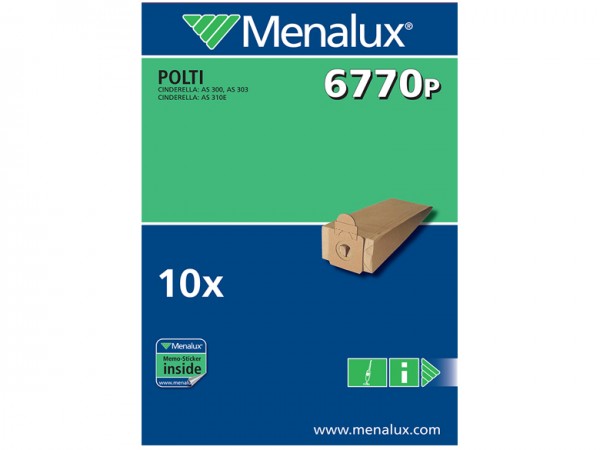 Menalux 6770 P Staubsaugerbeutel - Inhalt 20 Stück