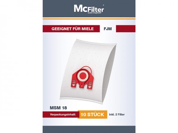 McFilter MSM 18 - Inhalt 10 Stück Vlies